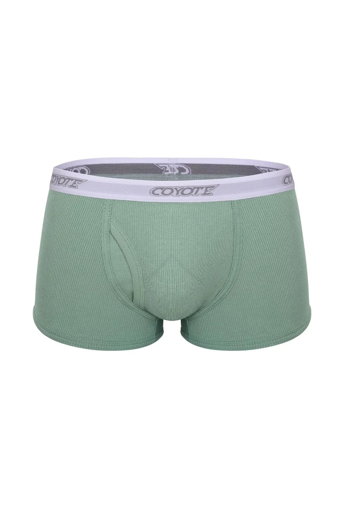 Cotton Rib Trunk | Grey Sage Trunk | Coyote Jocks