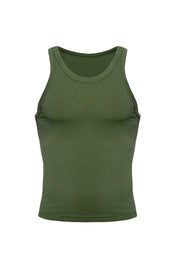 Cadet Crop Tank | Pine Tanks | Coyote Jocks