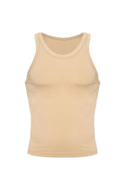 Cadet Crop Tank | Tan Tanks | Coyote Jocks