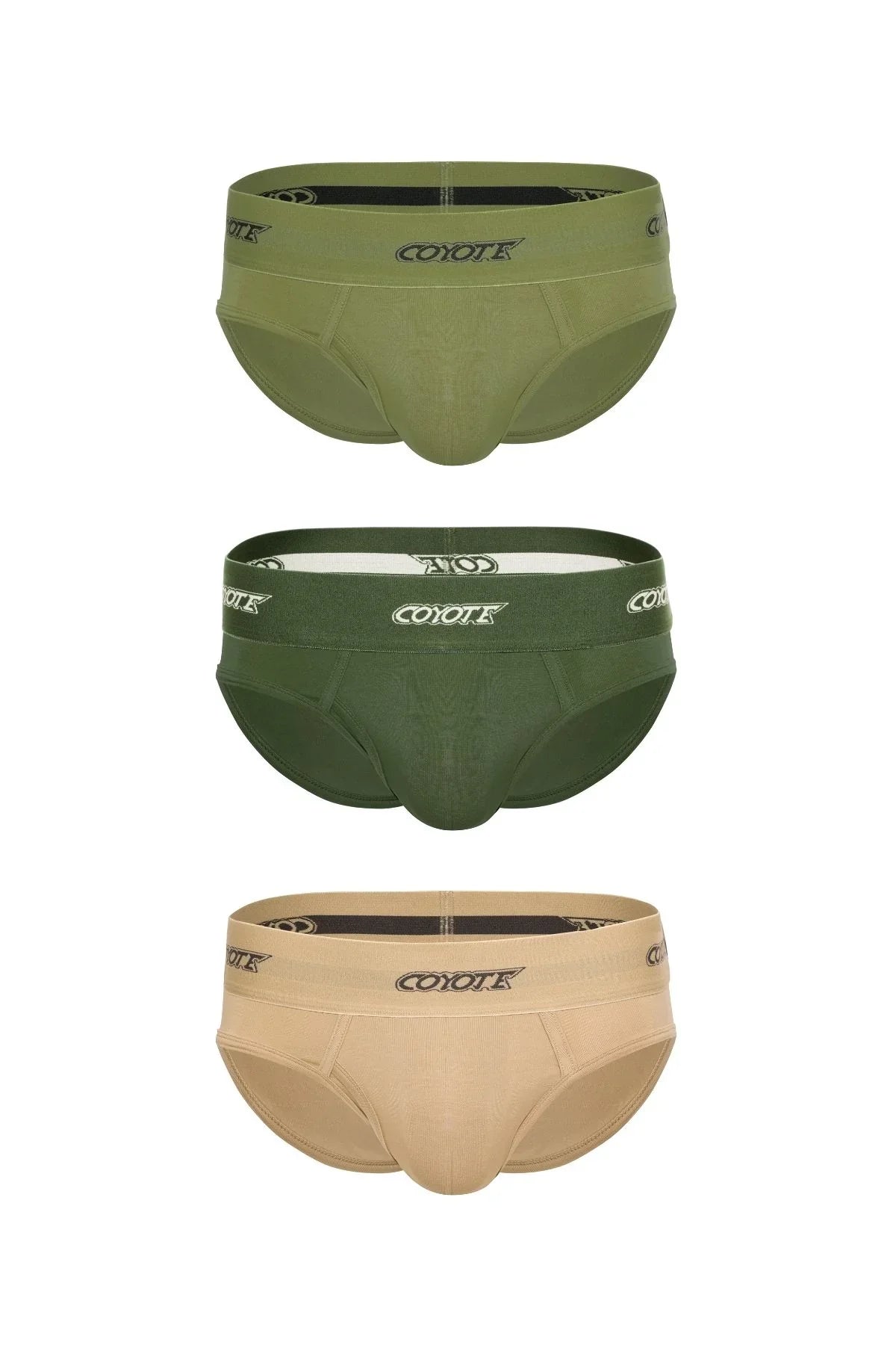 Cadet Fly Brief 3-Pack Briefs | Coyote Jocks