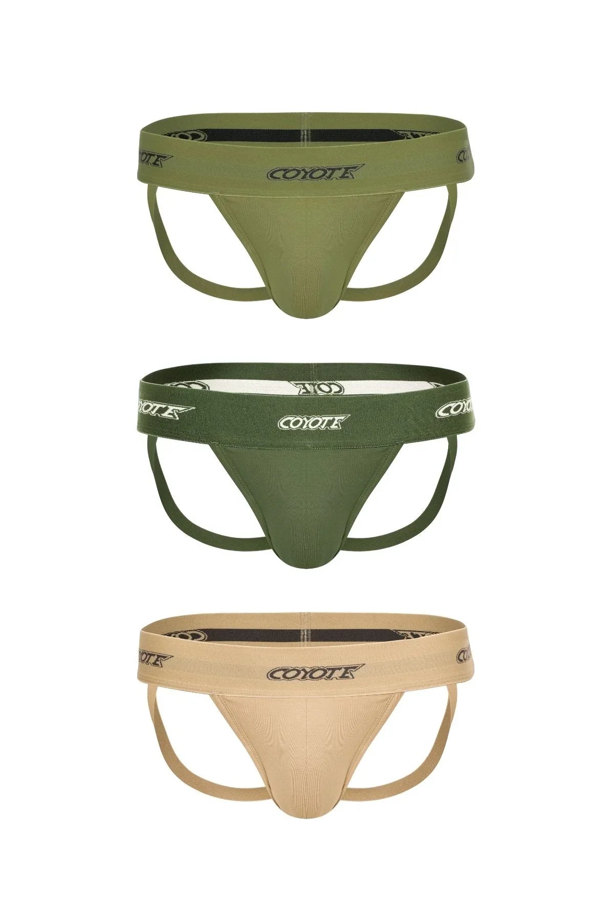 Cadet Jockstrap 3-Pack Jockstraps | Coyote Jocks