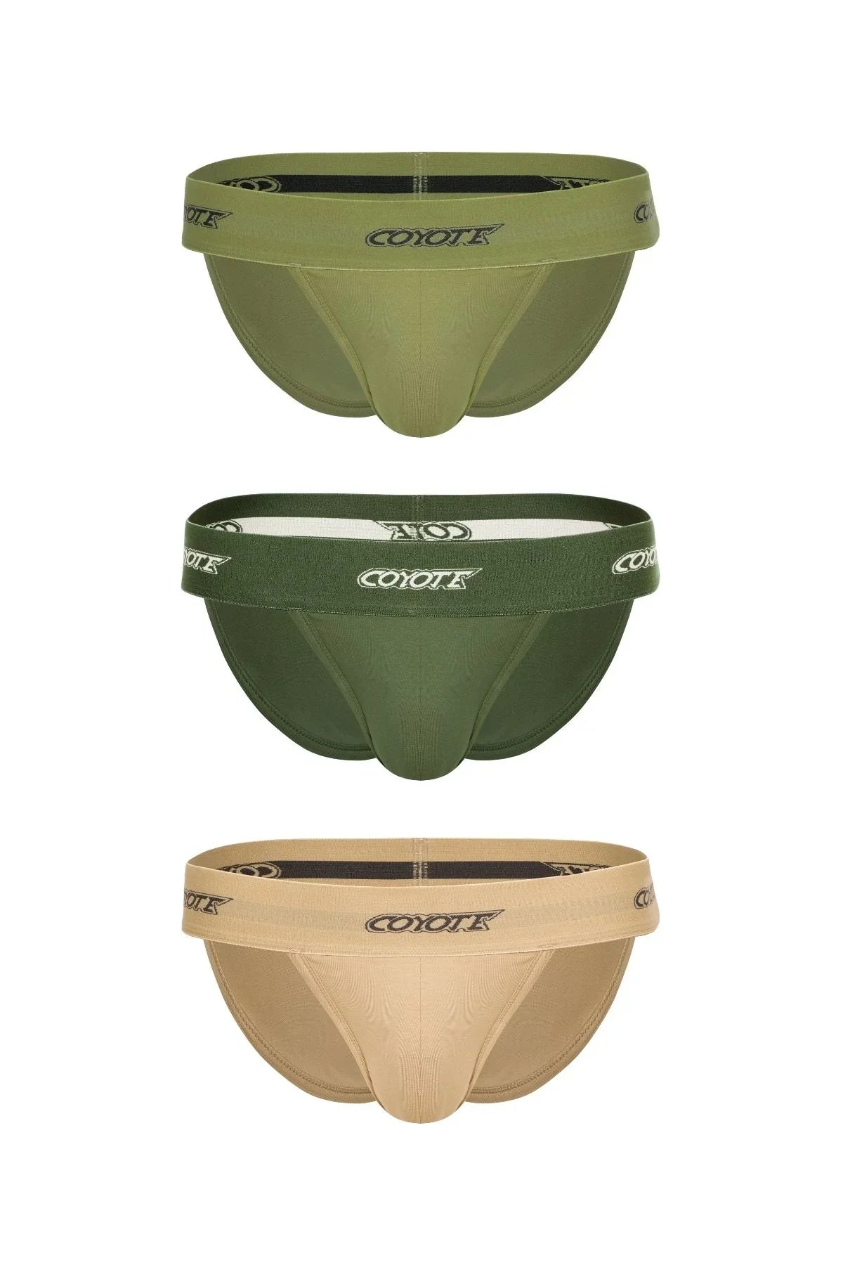 Cadet Sport Brief 3-Pack Briefs | Coyote Jocks