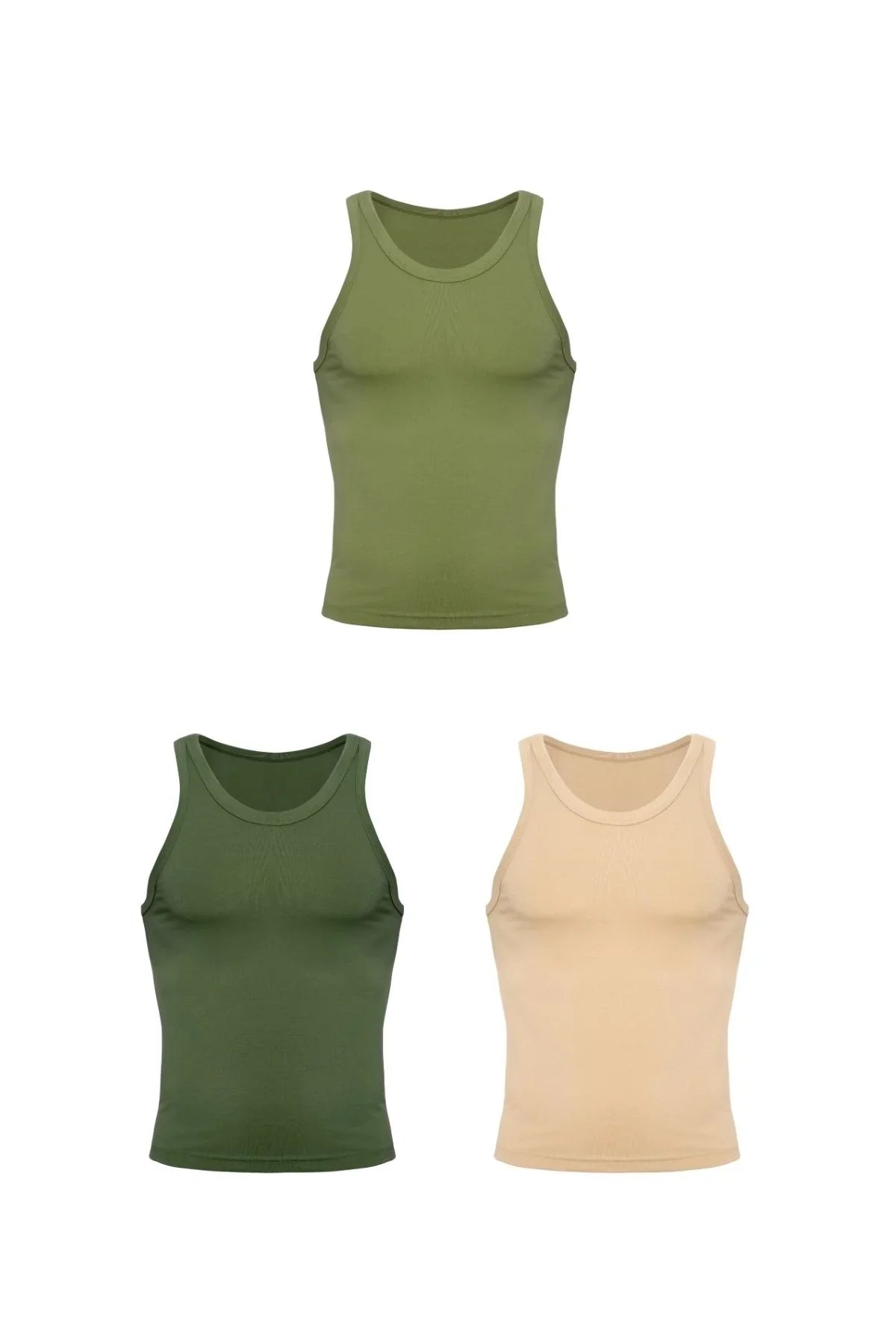 Cadet Crop Tank 3-Pack Tanks | Coyote Jocks