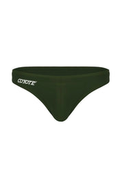 Classic Swim Brief | Olive Swim Briefs | Coyote Jocks