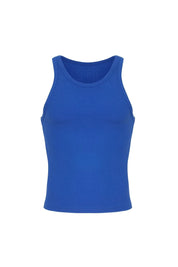 Cotton Rib Crop Tank | Cobalt Tanks | Coyote Jocks