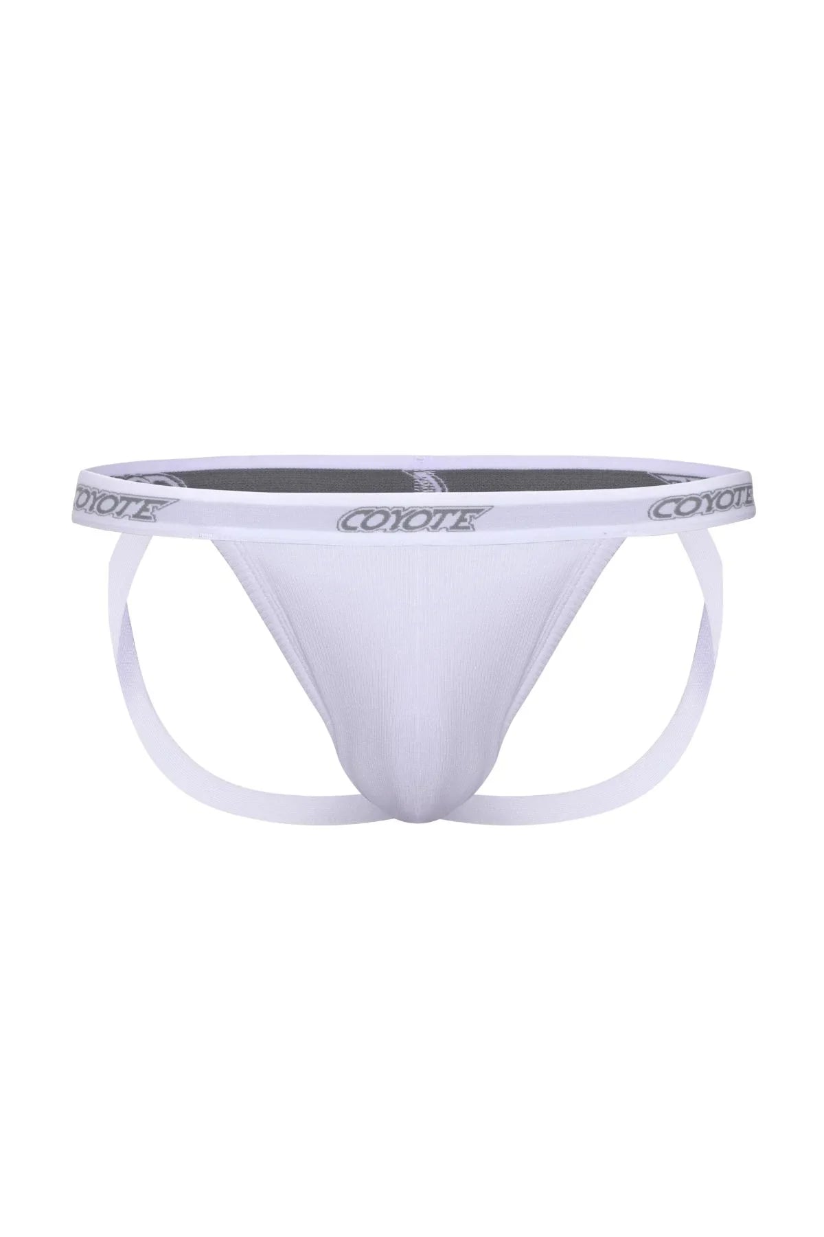 Cotton Rib Jockstrap | Pure White Jockstraps | Coyote Jocks