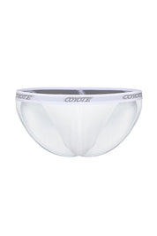 Cotton Rib Sport Brief | Pure White Briefs | Coyote Jocks