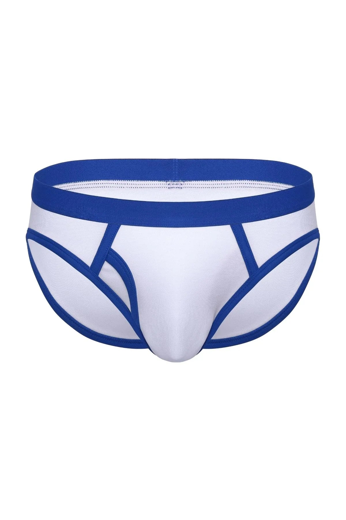 Cotton Ringer Fly Brief | Blue Briefs | Coyote Jocks