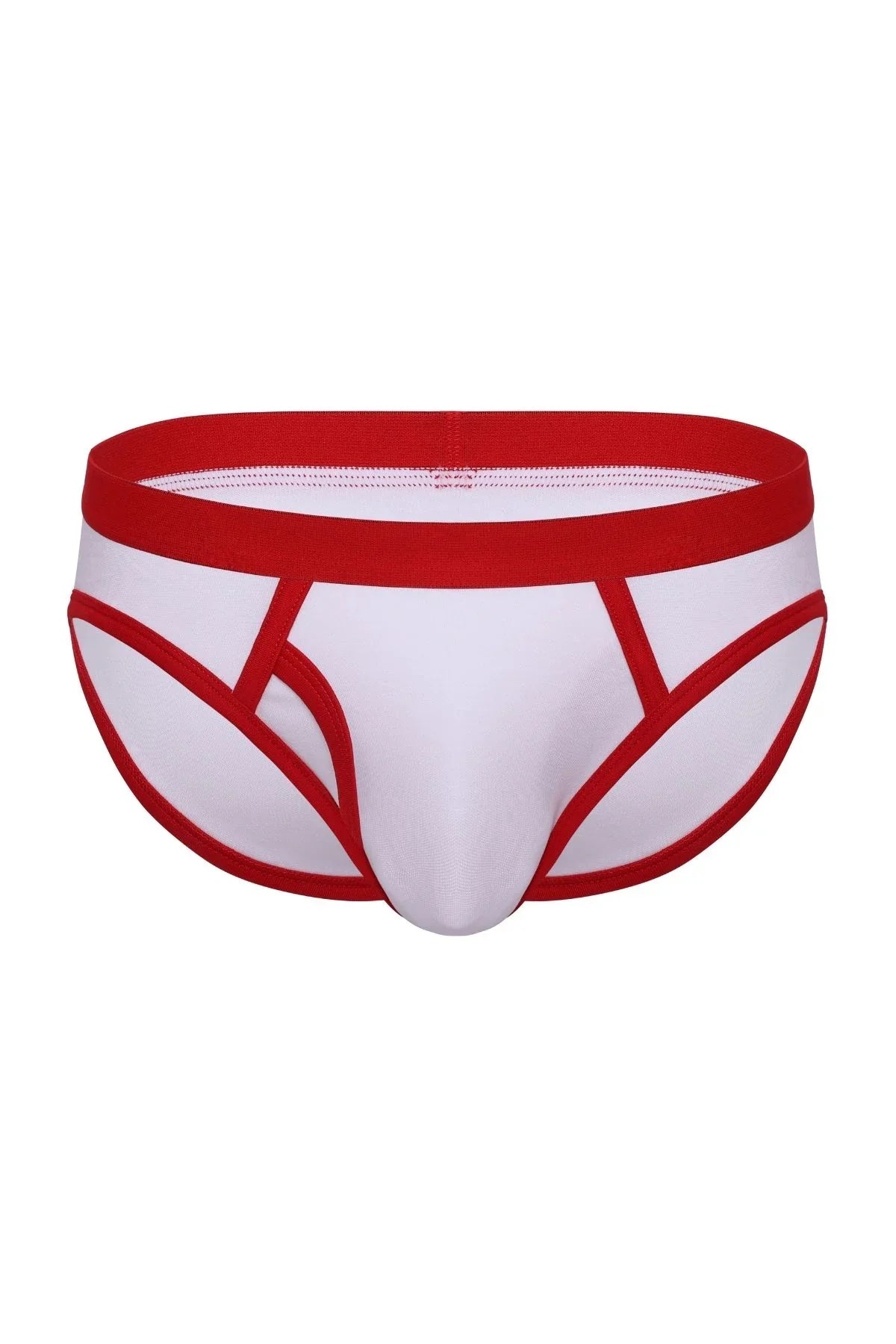 Cotton Ringer Fly Brief | Red Briefs | Coyote Jocks