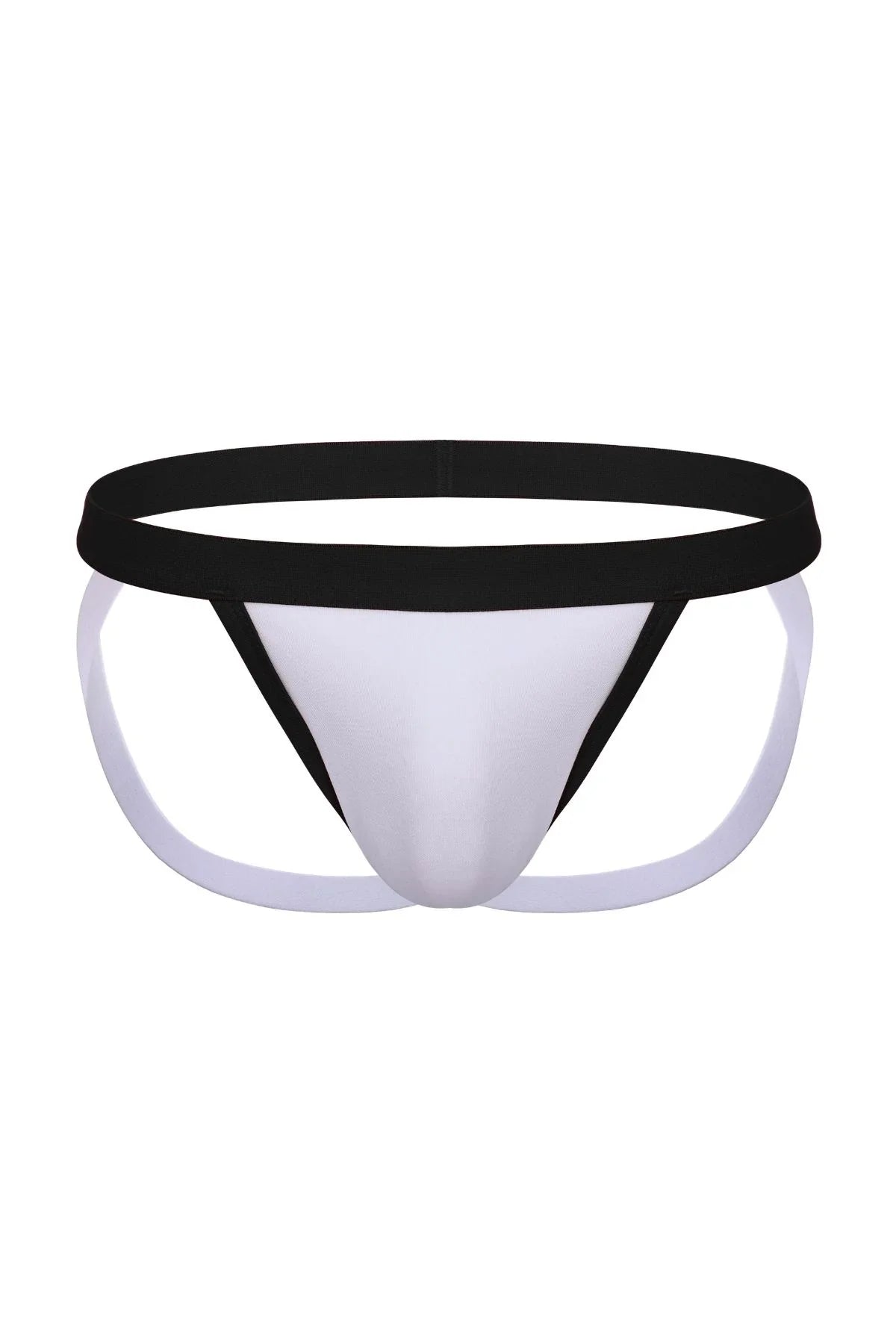 Cotton Ringer Jockstrap | Black Jockstraps | Coyote Jocks
