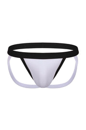 Cotton Ringer Jockstrap | Black Jockstraps | Coyote Jocks