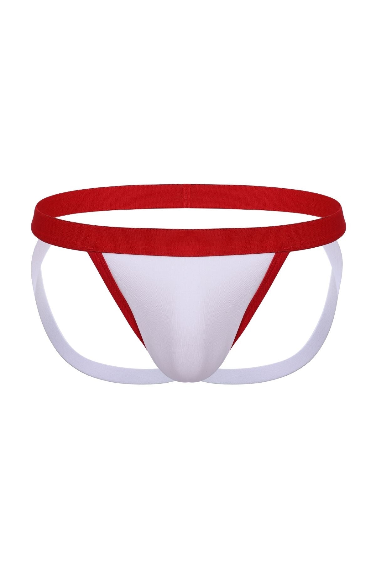 Cotton Ringer Jockstrap | Red