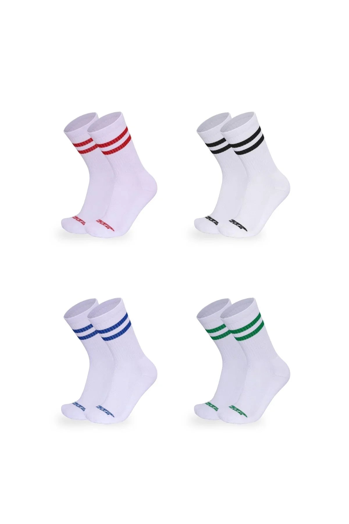 Cotton Ringer Sock 4-Pack Socks | Coyote Jocks