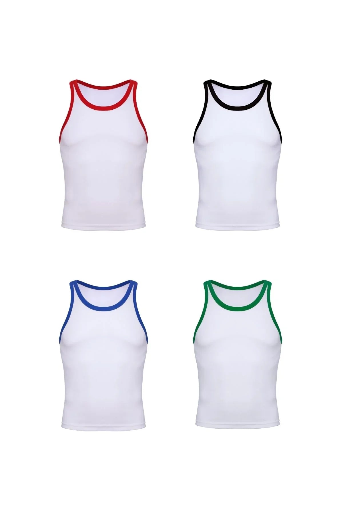 Cotton Ringer Tank 4-Pack Tanks | Coyote Jocks
