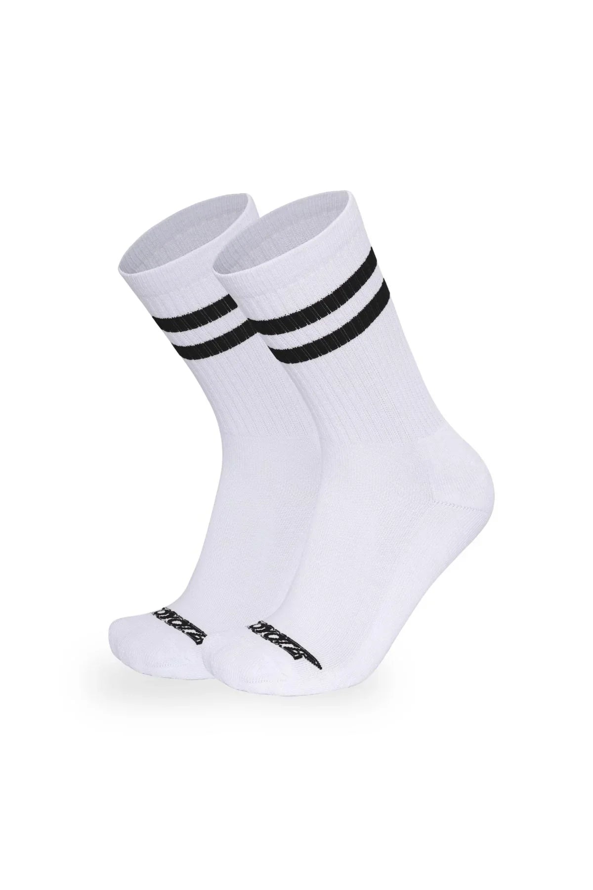 Cotton Ringer Sock | Black Socks | Coyote Jocks
