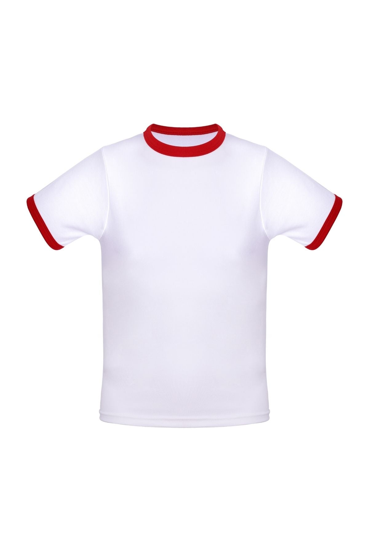 Cotton Ringer T-Shirt | Red