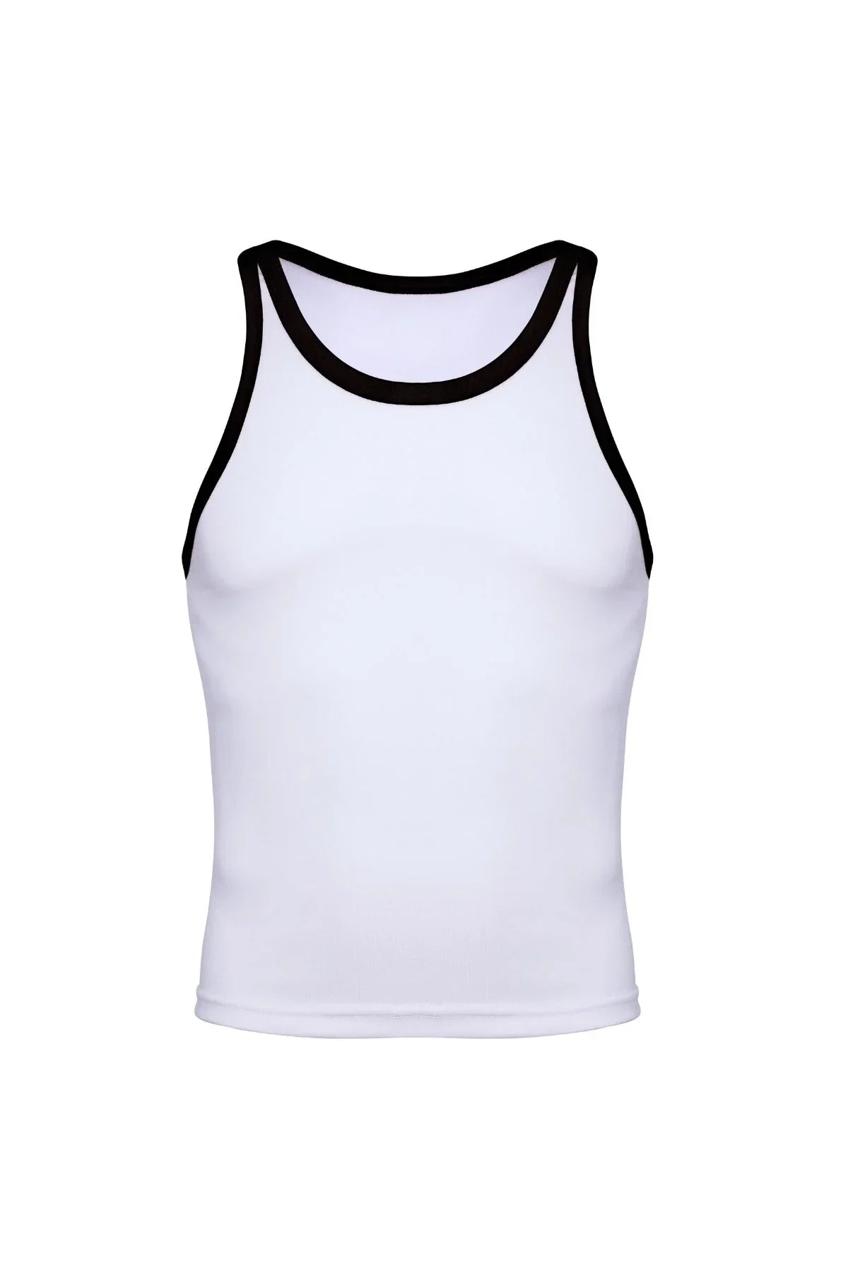 Cotton Ringer Tank | Black Tanks | Coyote Jocks
