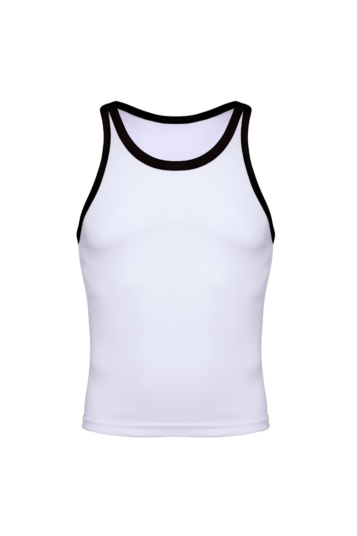 Cotton Ringer Tank | Black