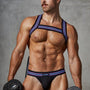 Varsity Harness | Neon Black