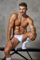 Varsity Sport Brief | Super White - Coyote Jocks