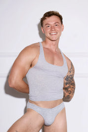 Core Tank | Heather Grey