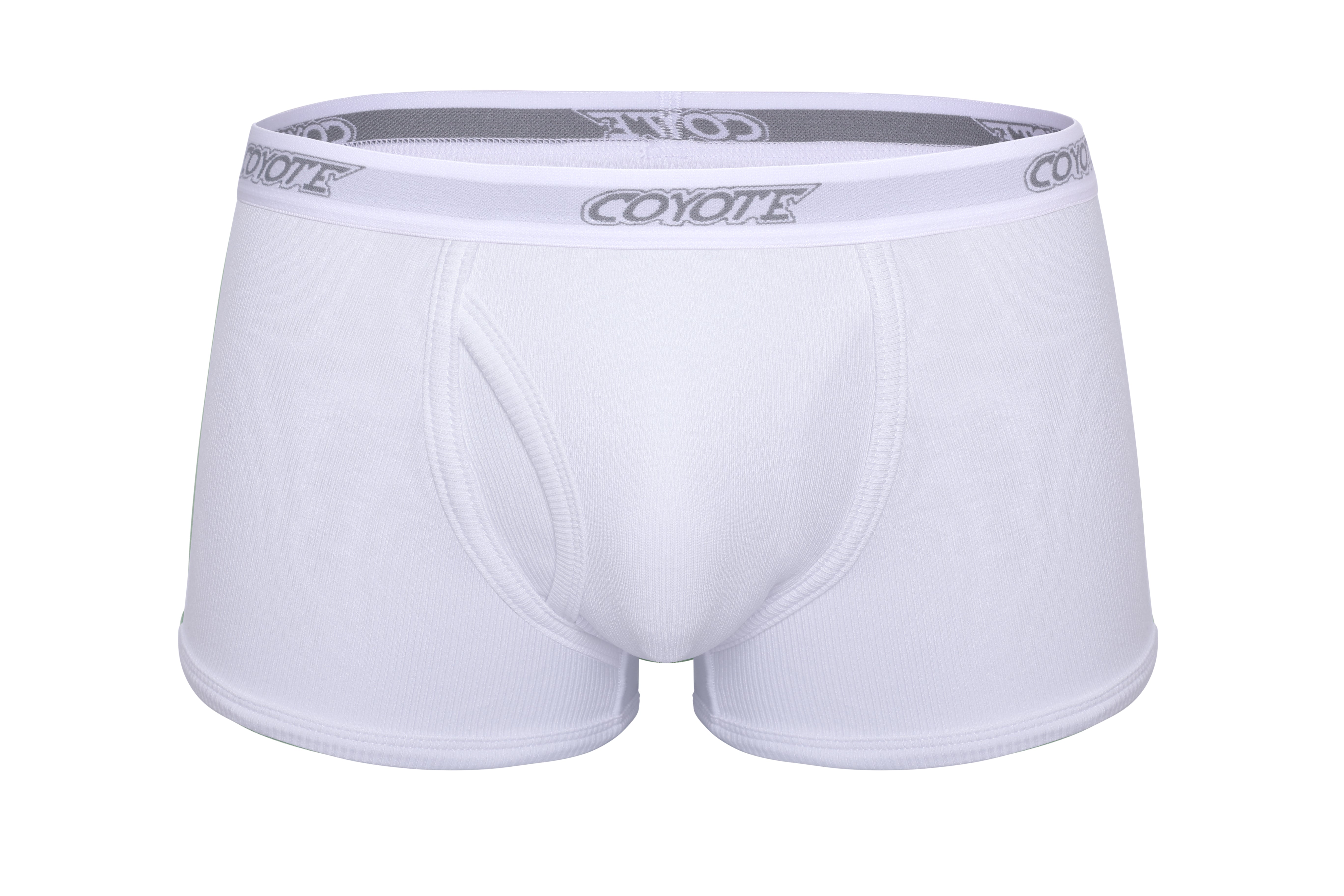 Cotton Rib Trunk | Pure White