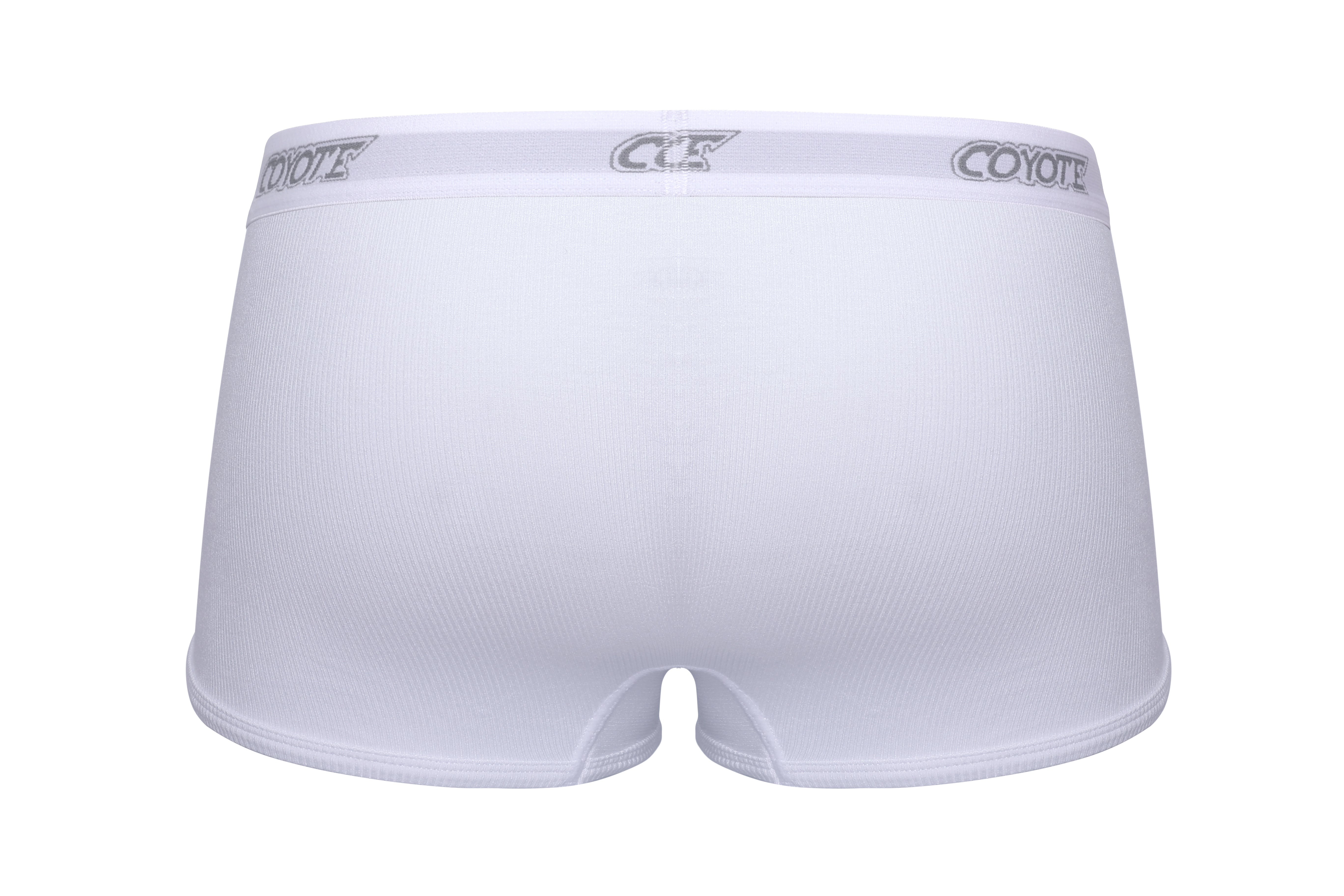 Cotton Rib Trunk | Pure White