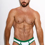 Slip en coton à volants | Vert
