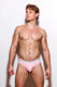 Cotton Rib Fly Front Brief | Pink Briefs | Coyote Jocks