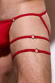 Hardware Leg Band | Red (2-Pack) - Coyote Jocks