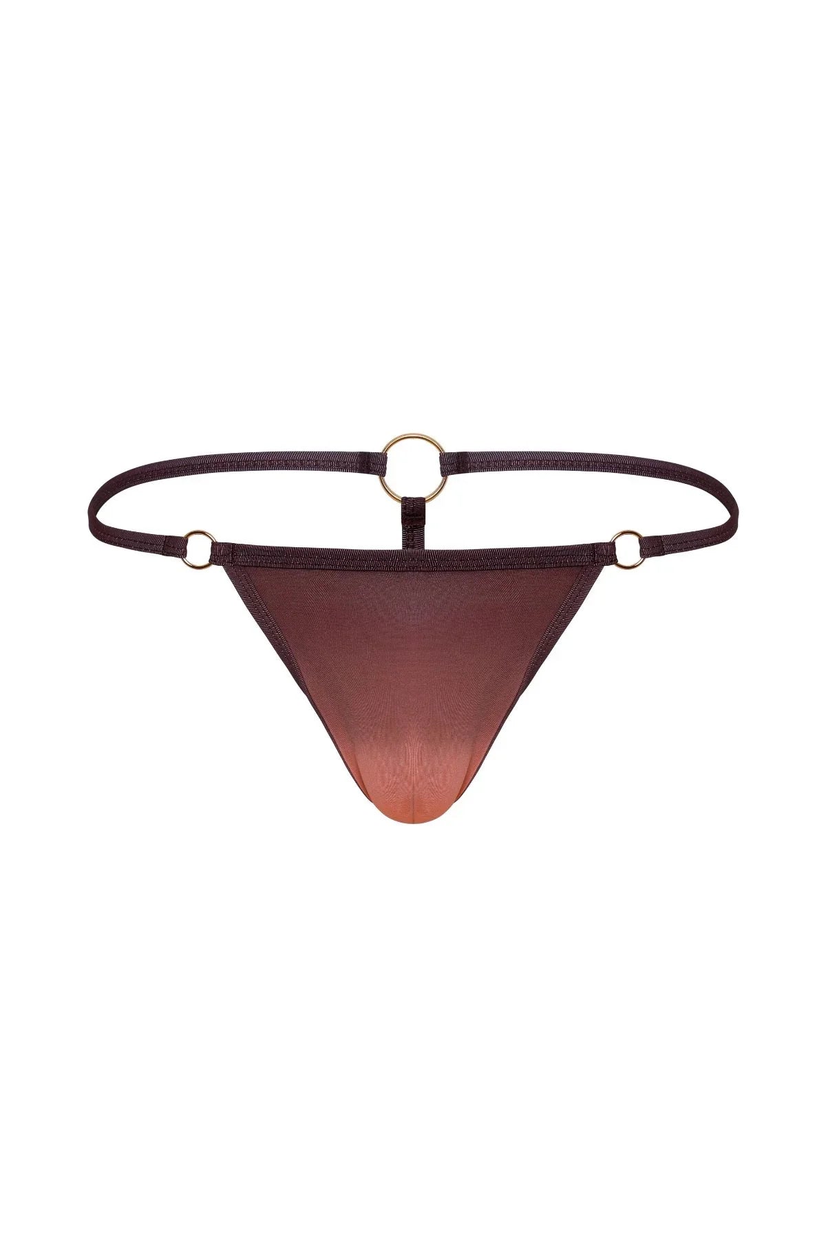 Hardware Thong | Bronze Thongs | Coyote Jocks