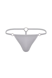 Hardware Thong | Steel Grey Thongs | Coyote Jocks