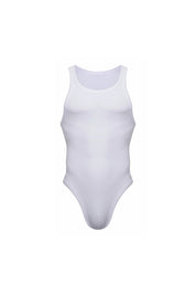 Cotton Rib Bodysuit | Pure White Bodysuits | Coyote Jocks