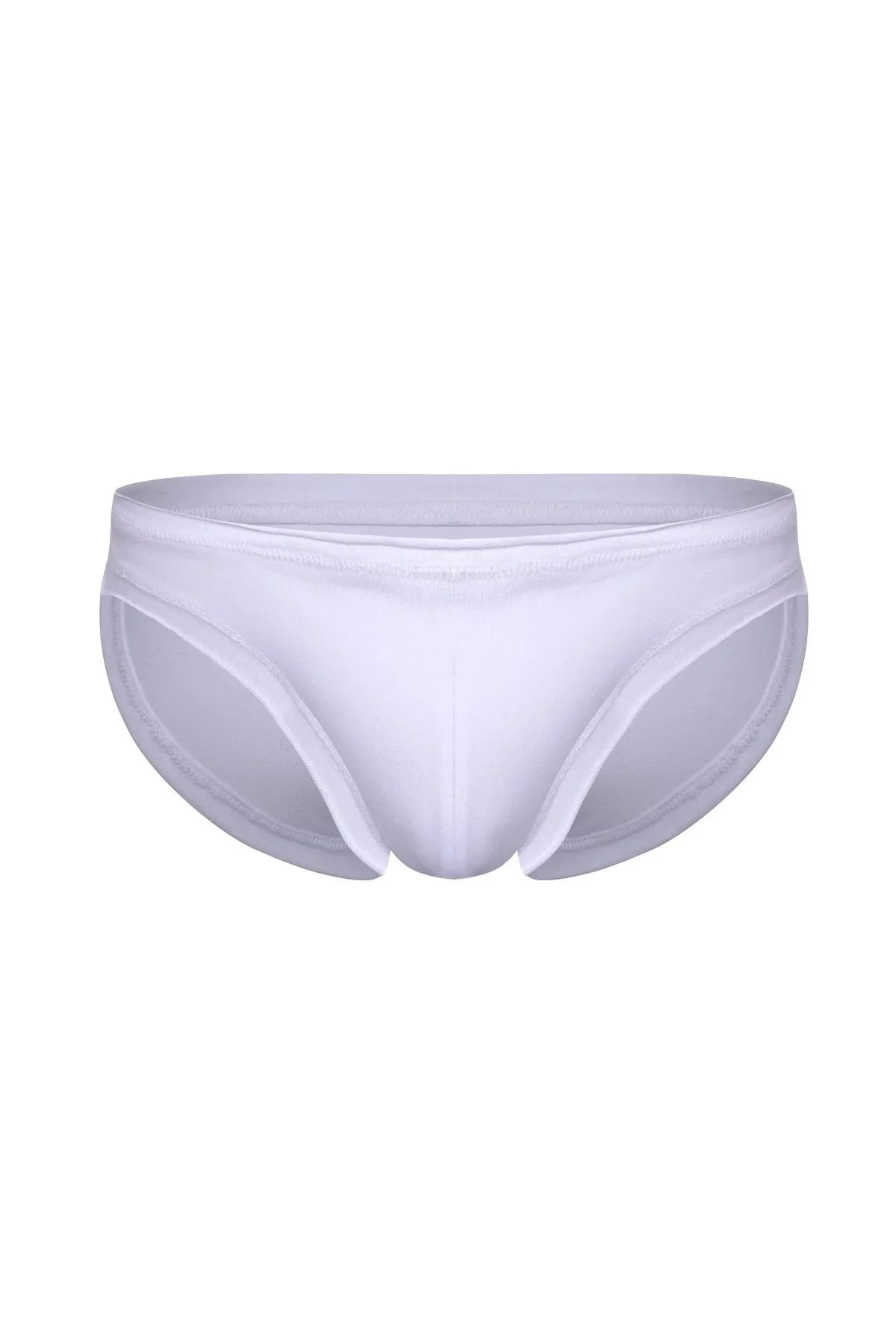 Raw Edge Bikini Brief | Fresh White Briefs | Coyote Jocks