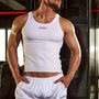 Short de sport | Blanc frais