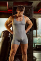 Sport Singlet | Steel Grey - Coyote Jocks