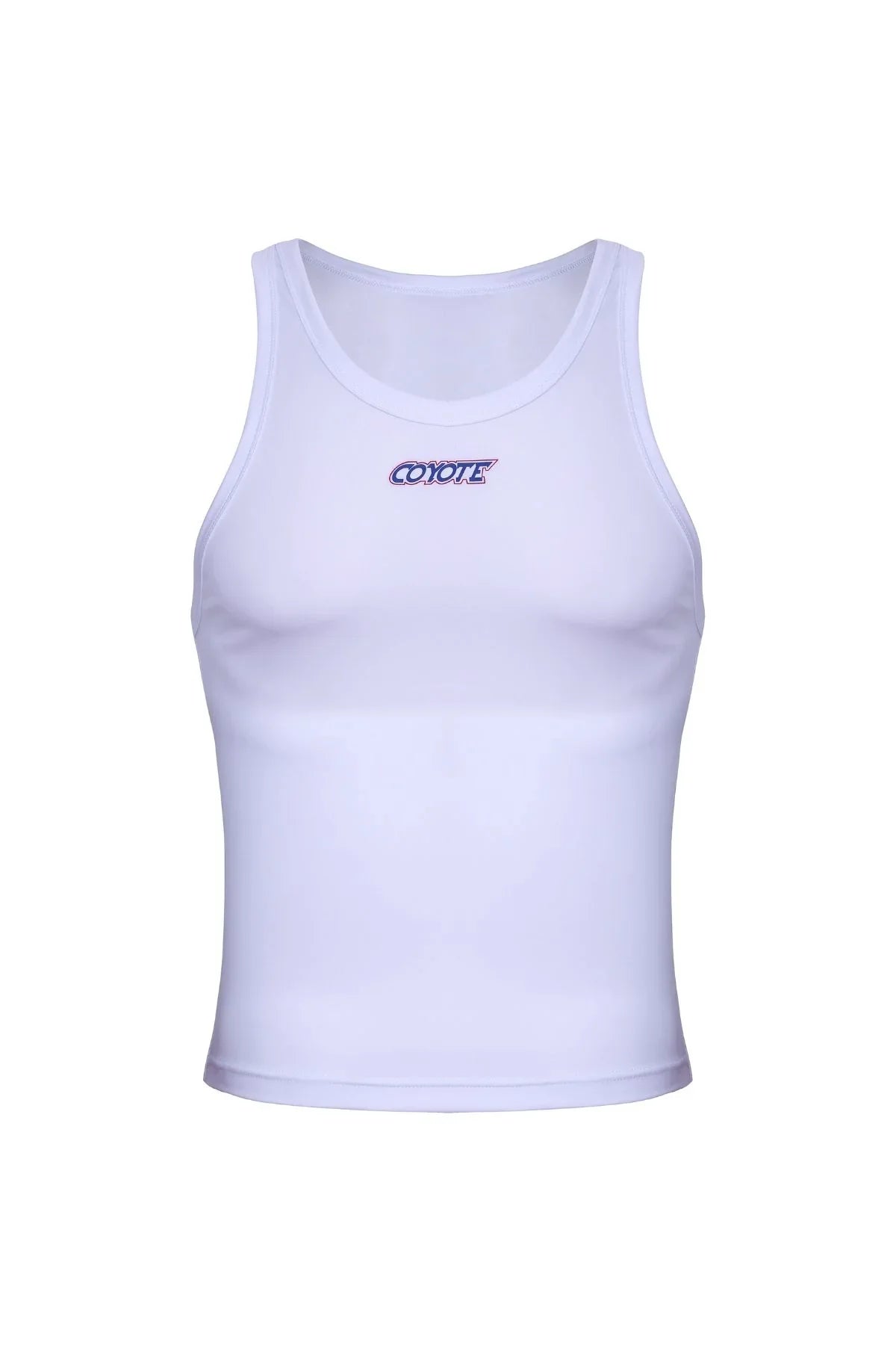 Sport Crop Tank | Fresh White Tanks | Coyote Jocks