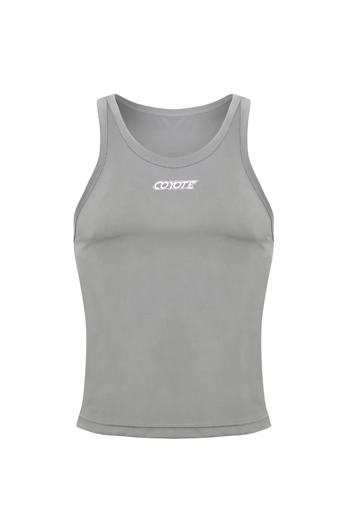 Sport Crop Tank | Steel Grey Tanks | Coyote Jocks