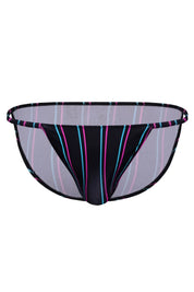 Sport Swim Brief | Neon Black Swim Briefs | Coyote Jocks