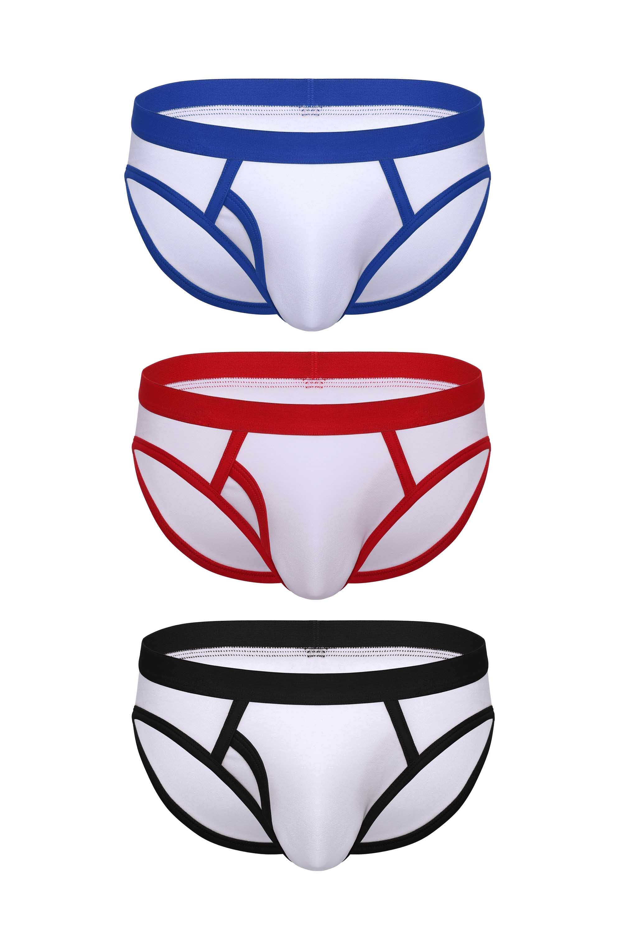 Cotton Ringer Fly Brief 3-Pack