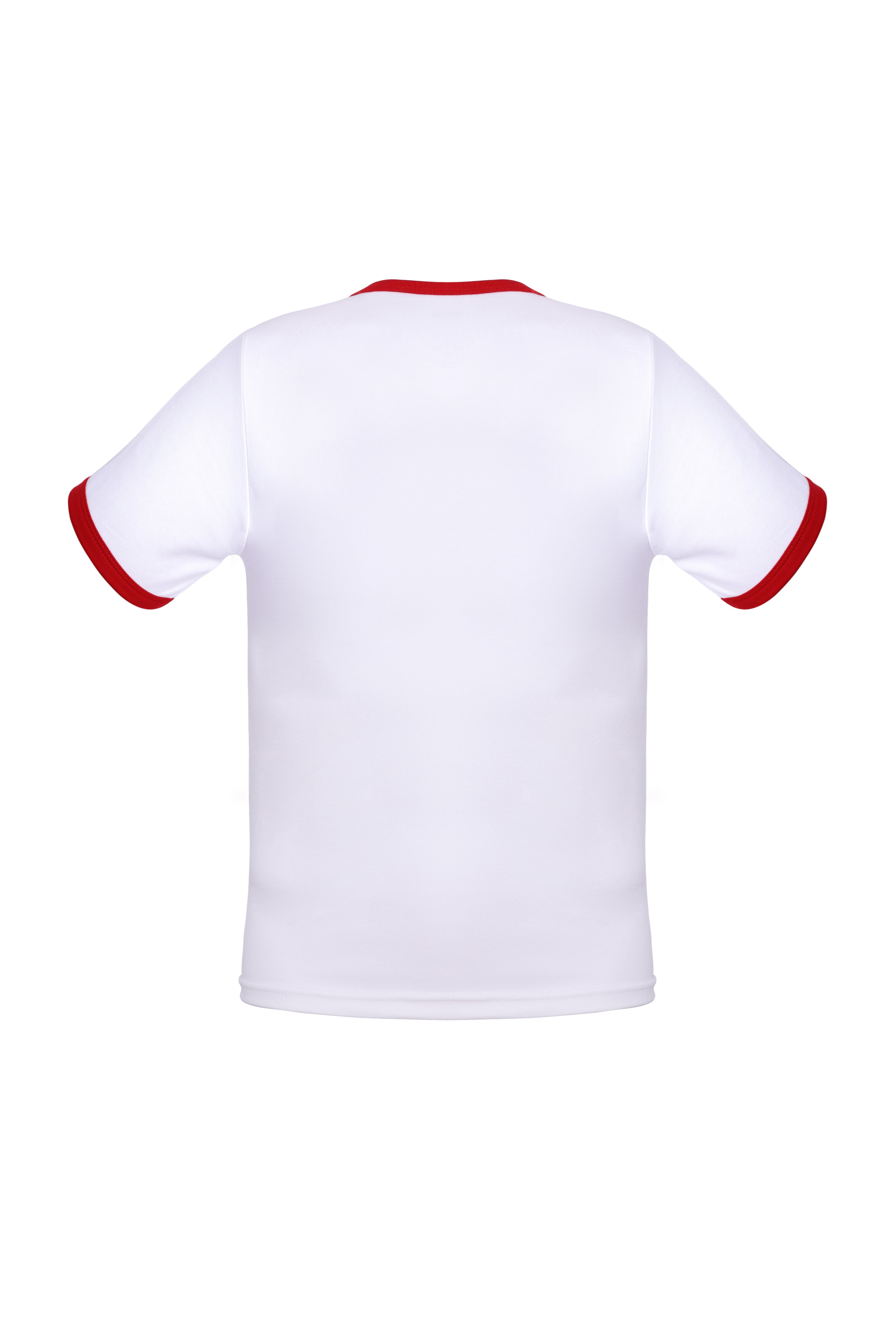 Cotton Ringer T-Shirt | Red