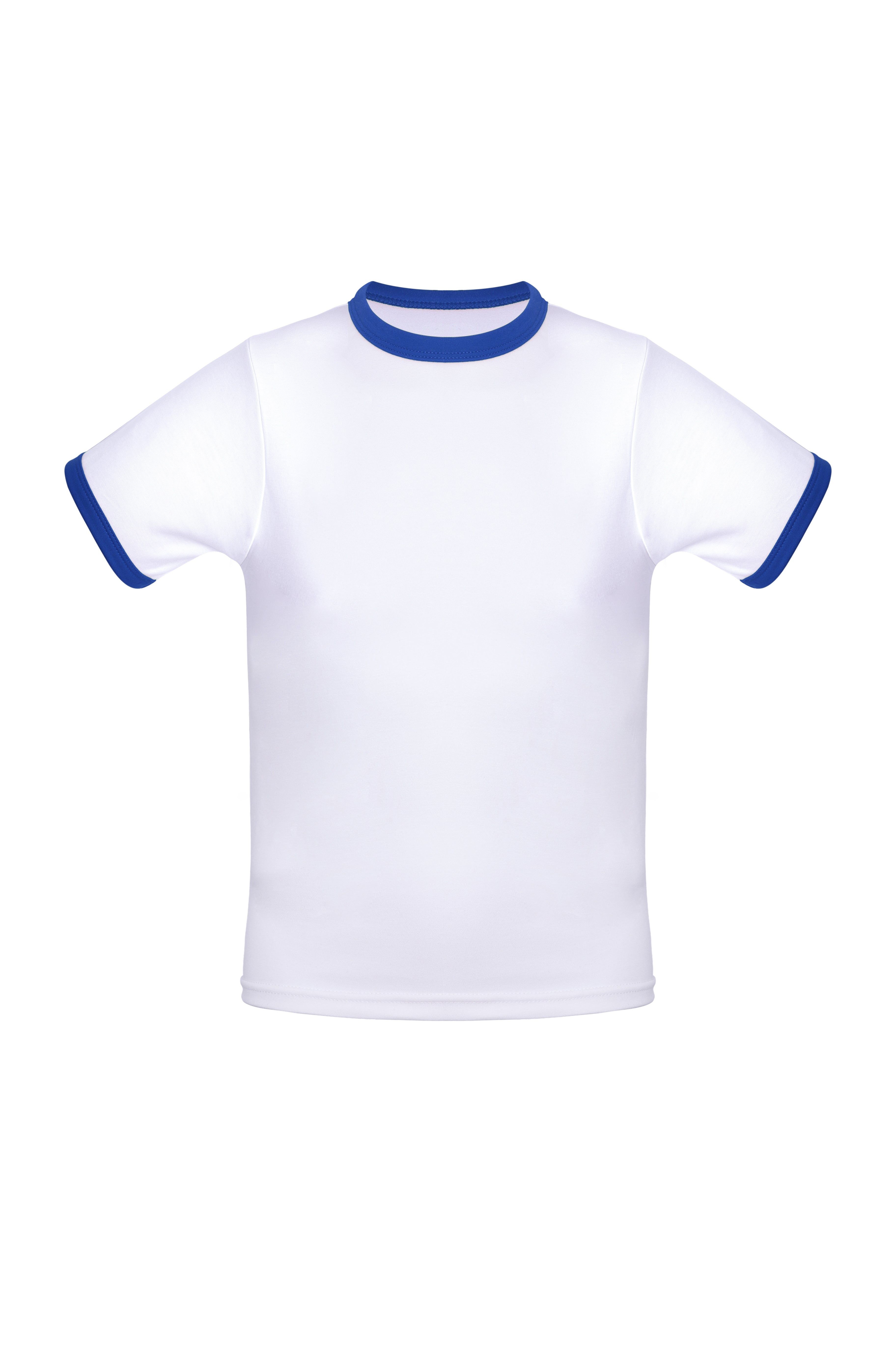 Cotton Ringer T-Shirt | Blue