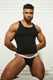 Cotton Rib Crop Tank | Midnight Tanks | Coyote Jocks