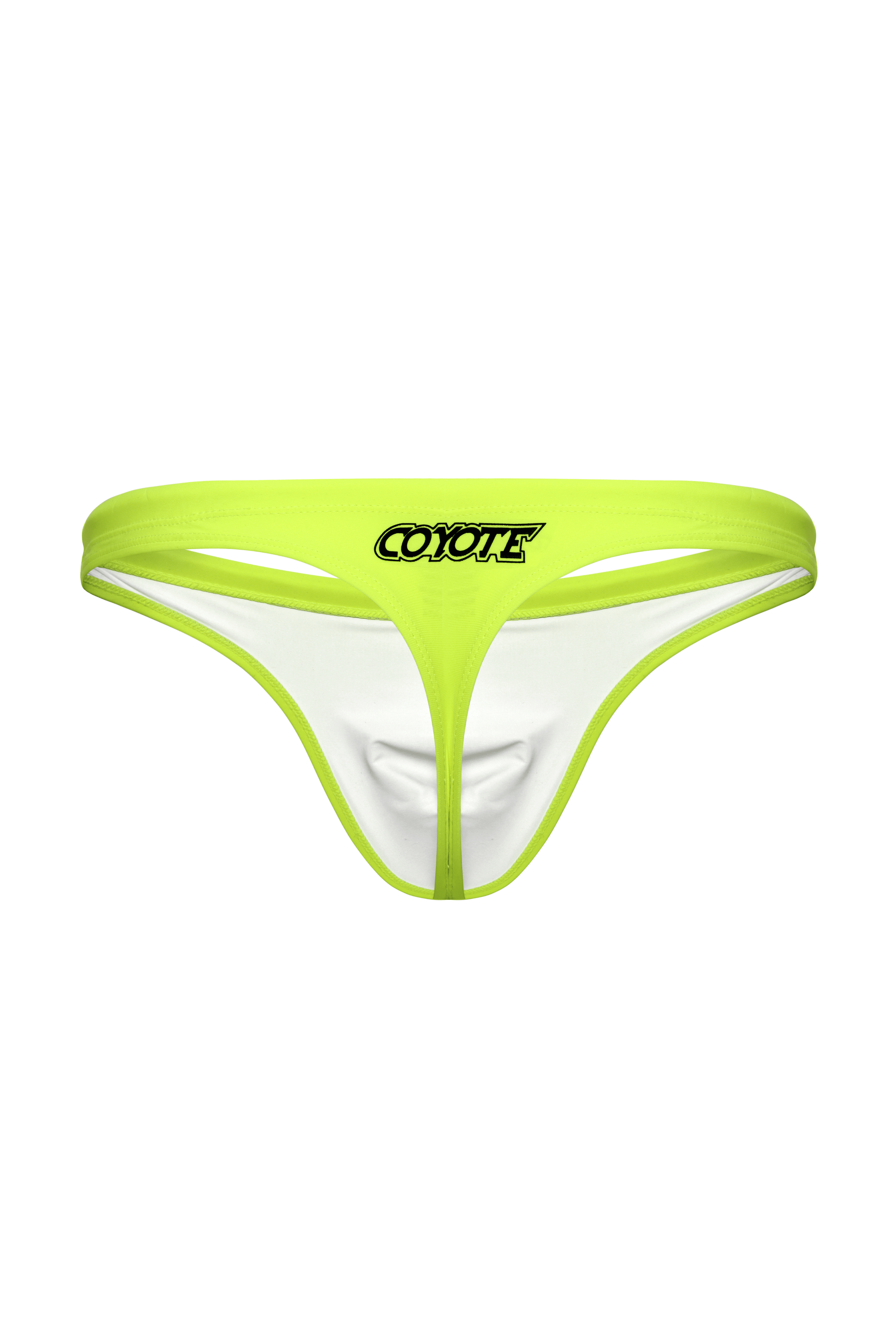 Classic Swim Thong | Lime | Mens Swim Thongs | Coyote Jocks