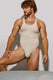 Cotton Rib Bodysuit | Sand Bodysuits | Coyote Jocks
